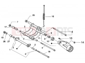 motorfelfüggesztés - Piaggio Beverly 125