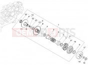 PIAGGIO Beverly 125 Driven pulley