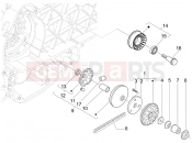 PIAGGIO Beverly 125 Driving pulley