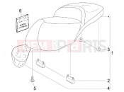 PIAGGIO Beverly 125 Saddle/seats