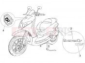 PIAGGIO Beverly 125 Plates - Emblems