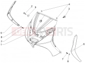 PIAGGIO Beverly 125 Sport Front shield