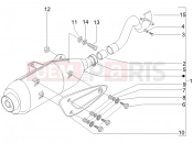 PIAGGIO Beverly 125 Sport Silencer