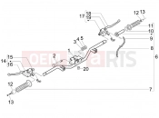 PIAGGIO Beverly 125 Tourer Handlebars - Master cil.