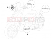 PIAGGIO Beverly 125 Tourer Plates - Emblems
