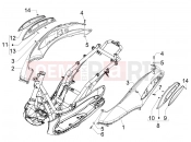 PIAGGIO Beverly 125 Tourer Side cover - Spoiler