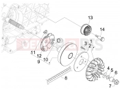 Driving pulley - Piaggio Beverly 125 Tourer 2010