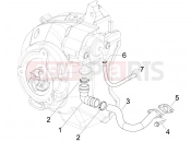 Secondary air box - Piaggio Beverly 125 Tourer 2010