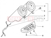 PIAGGIO Instrument unit