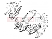 PIAGGIO Passenger footrest