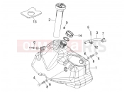 Benzin tank - Piaggio Beverly 250 Cruiser 2007
