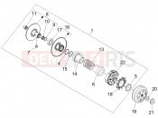 PIAGGIO Beverly 250 Cruiser Driven pulley