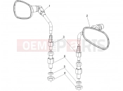 PIAGGIO Beverly 250 Cruiser Driving mirror/s
