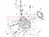 PIAGGIO Beverly 250 Cruiser Head unit - Valve