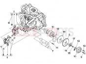 PIAGGIO Beverly 250 Cruiser Rocking levers support unit