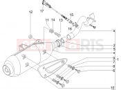 PIAGGIO Beverly 250 Cruiser Silencer