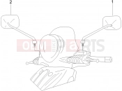 tükör - Piaggio Beverly 250 ie 2006