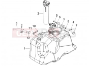 Benzin tank - Piaggio Beverly 250 ie 2006