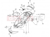 Helmet huosing - Undersaddle - Piaggio Beverly 250 ie 2006