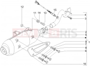 Silencer - Piaggio Beverly 250 ie 2006