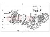 Crankase - Piaggio Beverly 250 RST