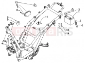 Electrical device - battery - Piaggio Beverly 250 RST