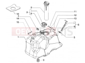 Fuel tank - Piaggio Beverly 250 RST