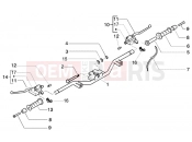 Handlebar - brake pump - Piaggio Beverly 250 RST