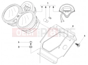 Instruments set - Piaggio Beverly 250 RST