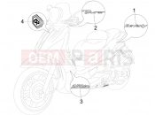 PIAGGIO Beverly 250 Tourer Plates - Emblems