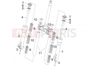 PIAGGIO Beverly 250 Tourer Fork's components (Escorts)