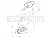 PIAGGIO Beverly 300 ie ABS Meter combination - Cruscotto