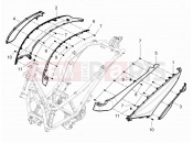 PIAGGIO Beverly 300 ie ABS Side cover - Spoiler