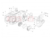 Crankcase cover - Crankcase cooling - Piaggio Beverly 300 ie Tourer 2014