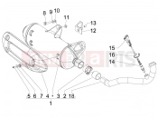 Silencer - Piaggio Beverly 300 ie Tourer 2014