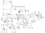 PIAGGIO Beverly 500 Brakes pipes - Calipers