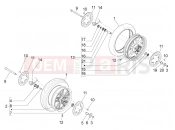 PIAGGIO Beverly 500 Cruiser Front wheel