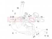 PIAGGIO Beverly 500 Cruiser Benzin tank