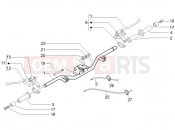 PIAGGIO Beverly 500 Cruiser Handlebars - Master cil.