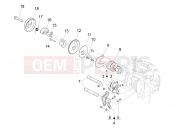PIAGGIO Beverly 500 Cruiser Rocking levers support unit