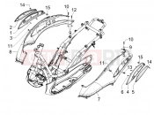 PIAGGIO Beverly 500 Cruiser oldal burkolat - idomzat