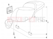 PIAGGIO Beverly 500 ie Saddle/seats