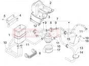 Anti-percolation system - Piaggio BV 250 Tourer 2008 (U.S.A.)