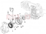 Flywheel magneto - Piaggio BV 250 Tourer 2008 (U.S.A.)