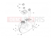 PIAGGIO BV 350 4T 4V ie E3 ( USA / CA ) Fuel tank