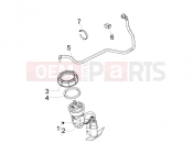 PIAGGIO BV 350 4T 4V ie E4 ABS ( USA / CA ) Supply system