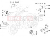 PIAGGIO BV 500 ( USA / CA ) Voltage Regulators - Electronic Control Units (ecu) - H.T. Coil