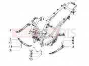 Frame/bodywork - Piaggio BV 500 Tourer ( USA / CA ) 2008