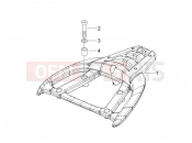 PIAGGIO Carnaby 125 Rear luggage rack
