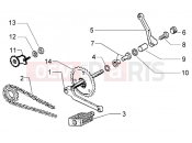 PIAGGIO Ciao Crank spindle